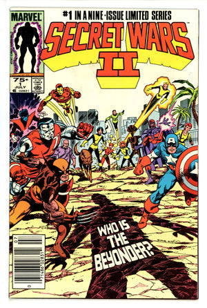 Secret Wars II 1 Newsstand VF-