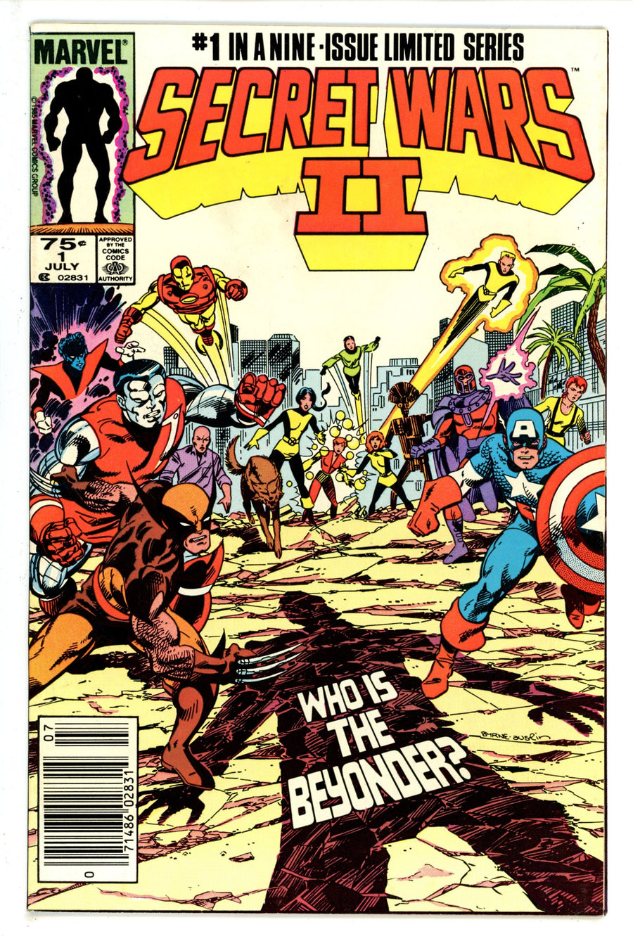 Secret Wars II 1 Newsstand VF-