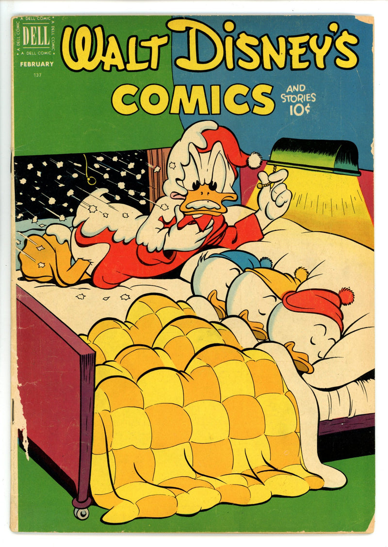 Walt Disney's Comics and Stories Vol 12 5 (137) VG (1952)