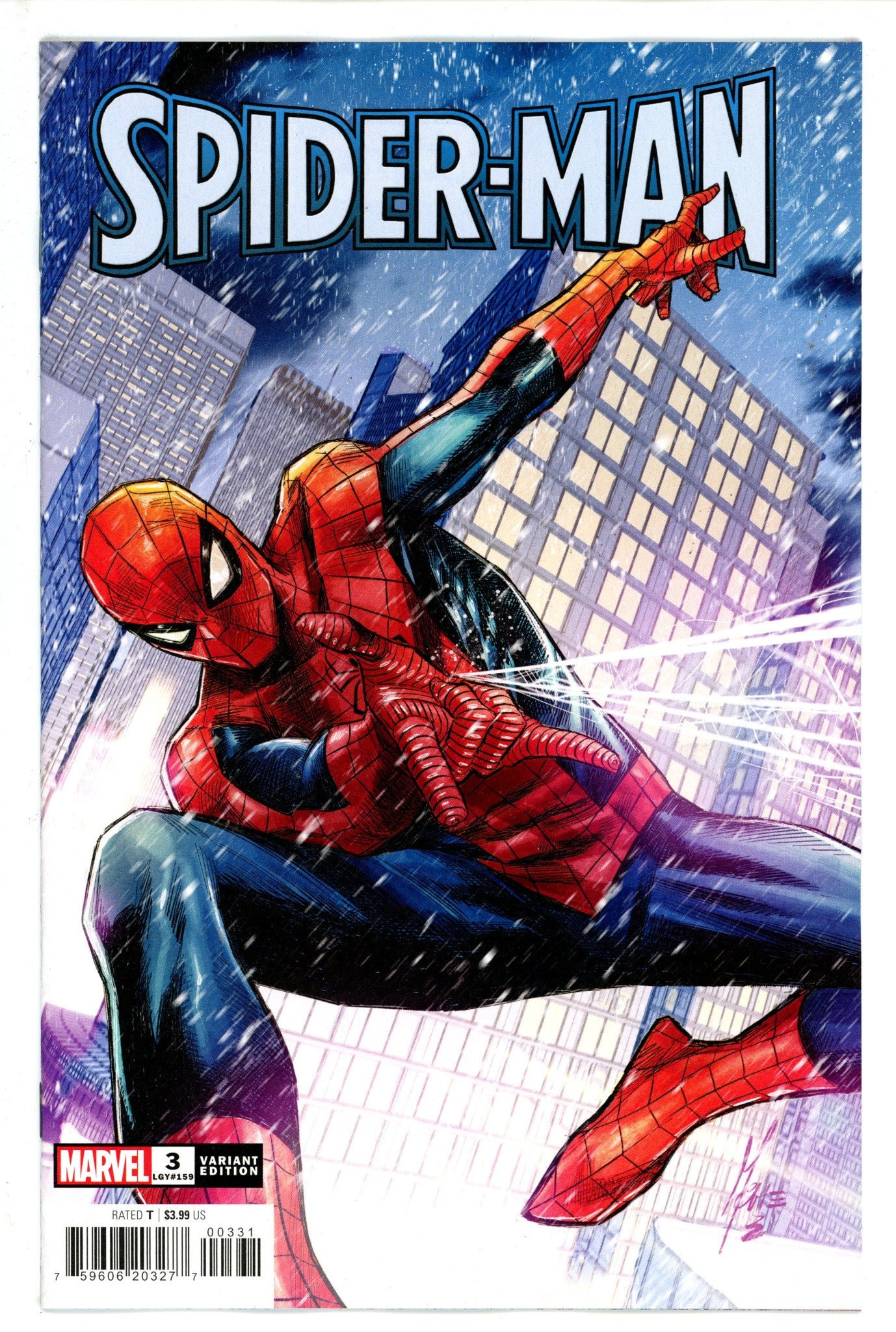 Spider-Man Vol 4 3 Checchetto Variant