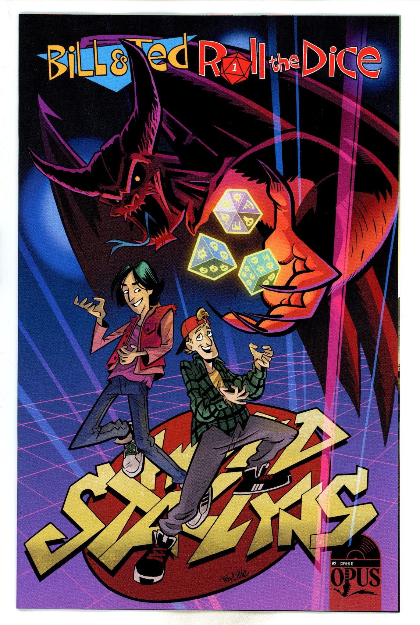 Bill & Ted Roll Dice 2 Little Variant