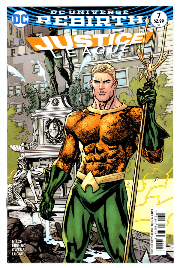 Justice League Vol 2 7 Paquette Variant