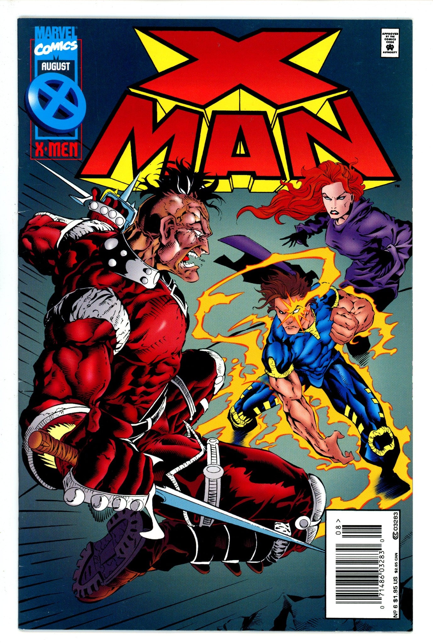 X-Man 6 Newsstand (1995)
