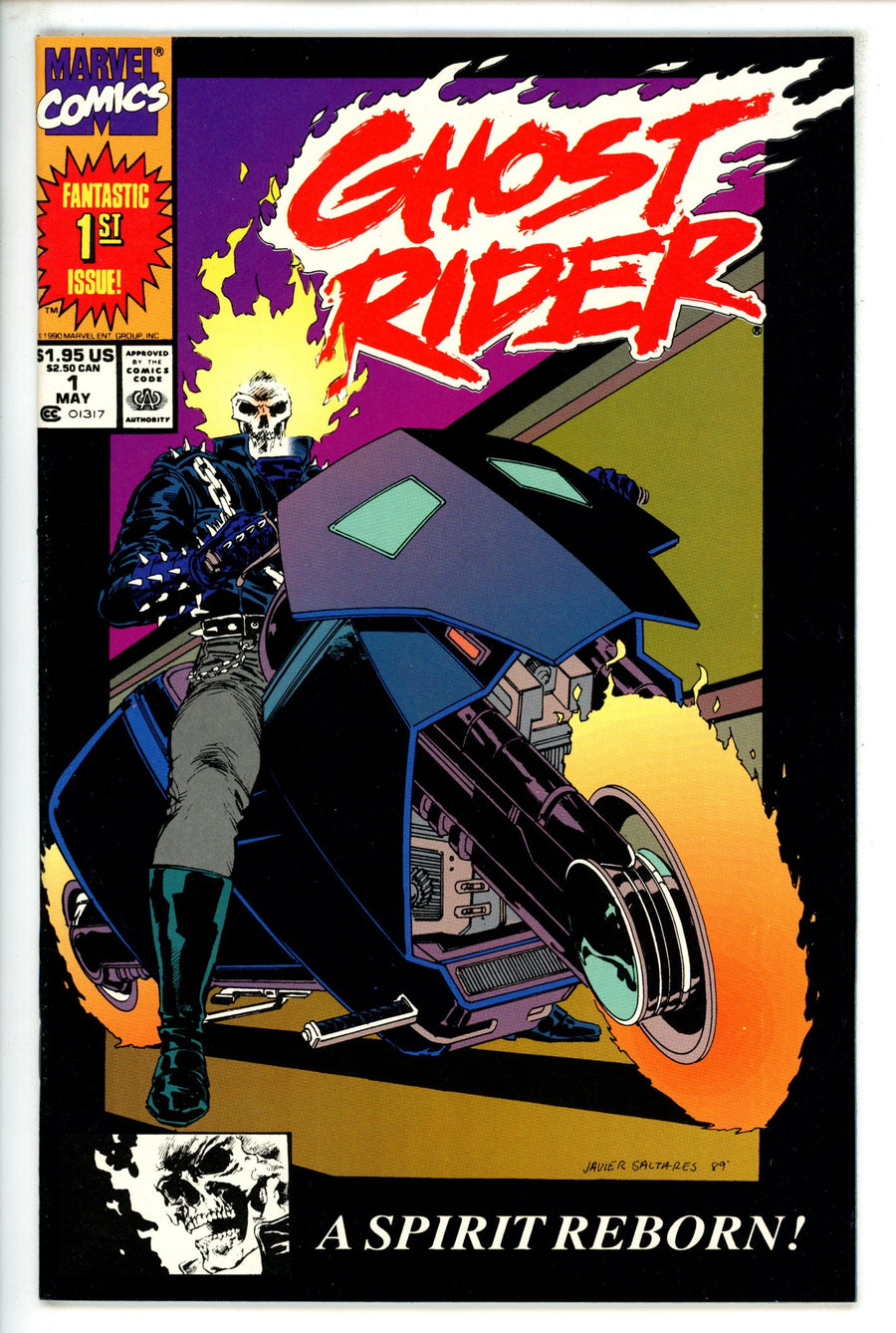 Ghost Rider Vol 2 1 2Nd Print VF (1990)