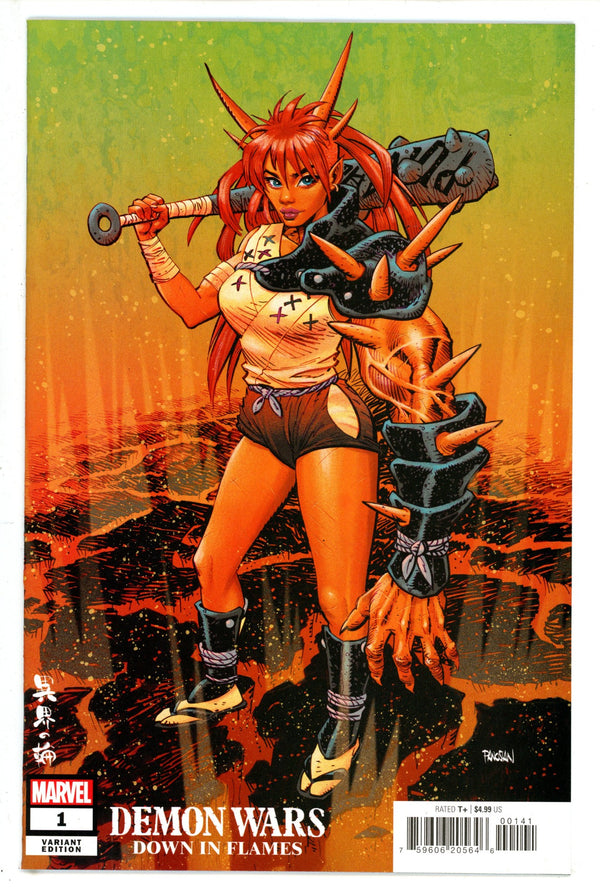 Demon Wars Down In Flames 1 Panosian Variant (2023)