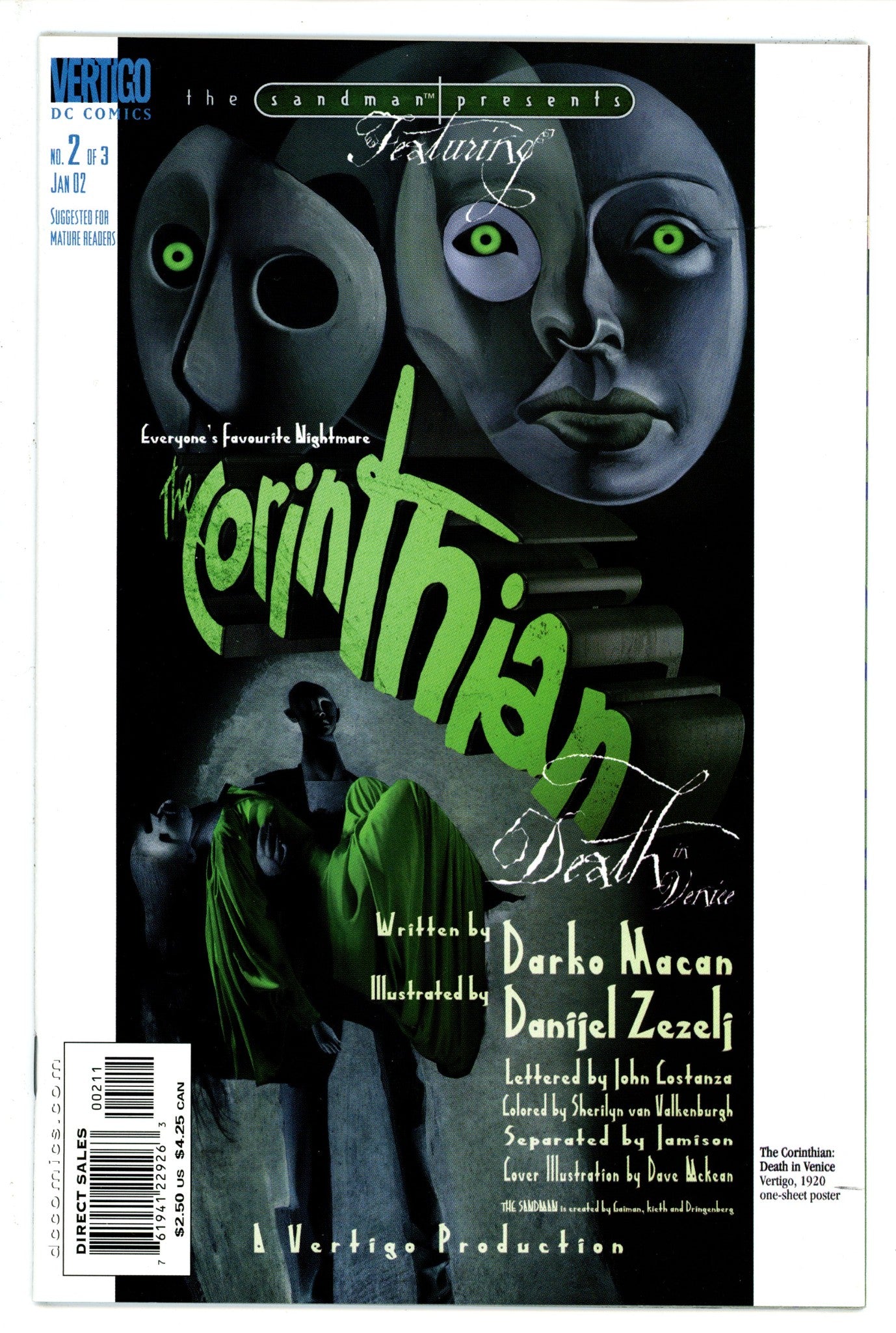 The Sandman Presents: The Corinthian 2