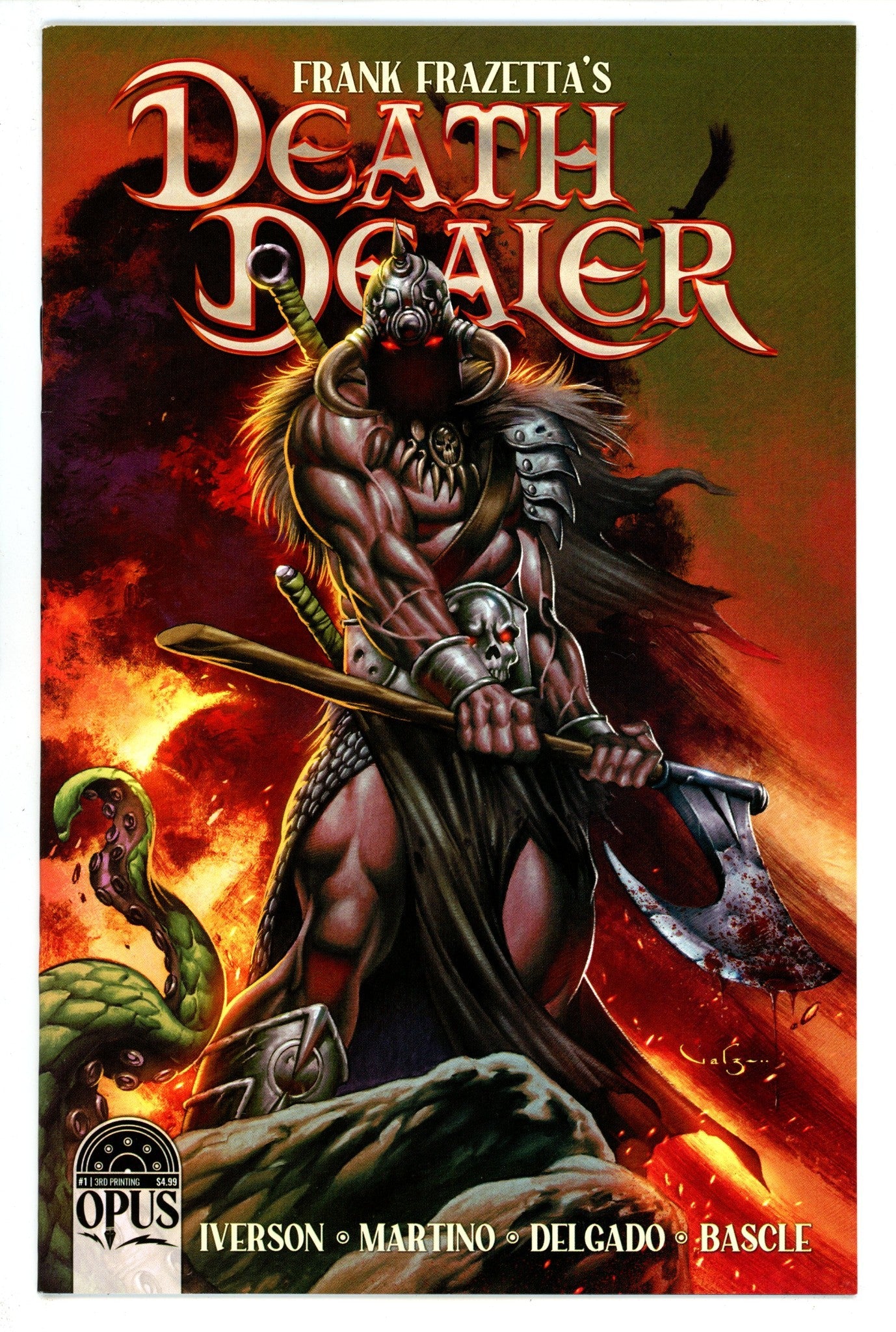 Frank Frazetta's Death Dealer 1 High Grade (2022) 3rd Print 