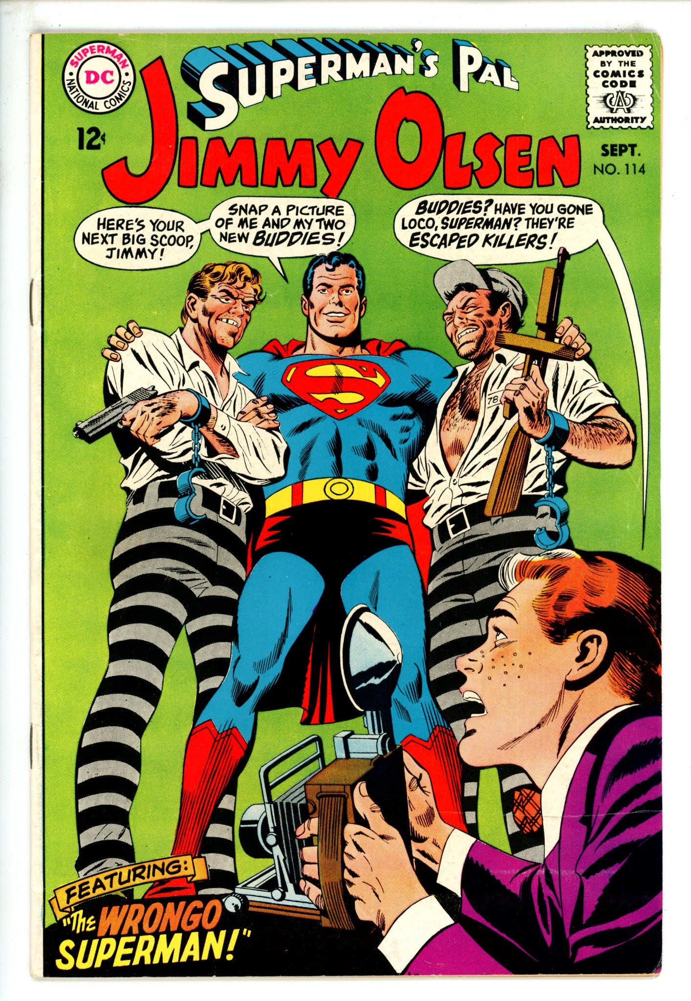 Superman's Pal, Jimmy Olsen 114 VG/FN (1968)