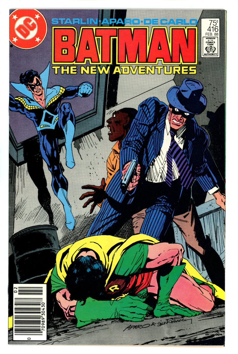 Batman Vol 1 416 2nd Print Newsstand FN+