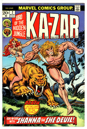 Ka-Zar Vol 2 2 VF- (1974)