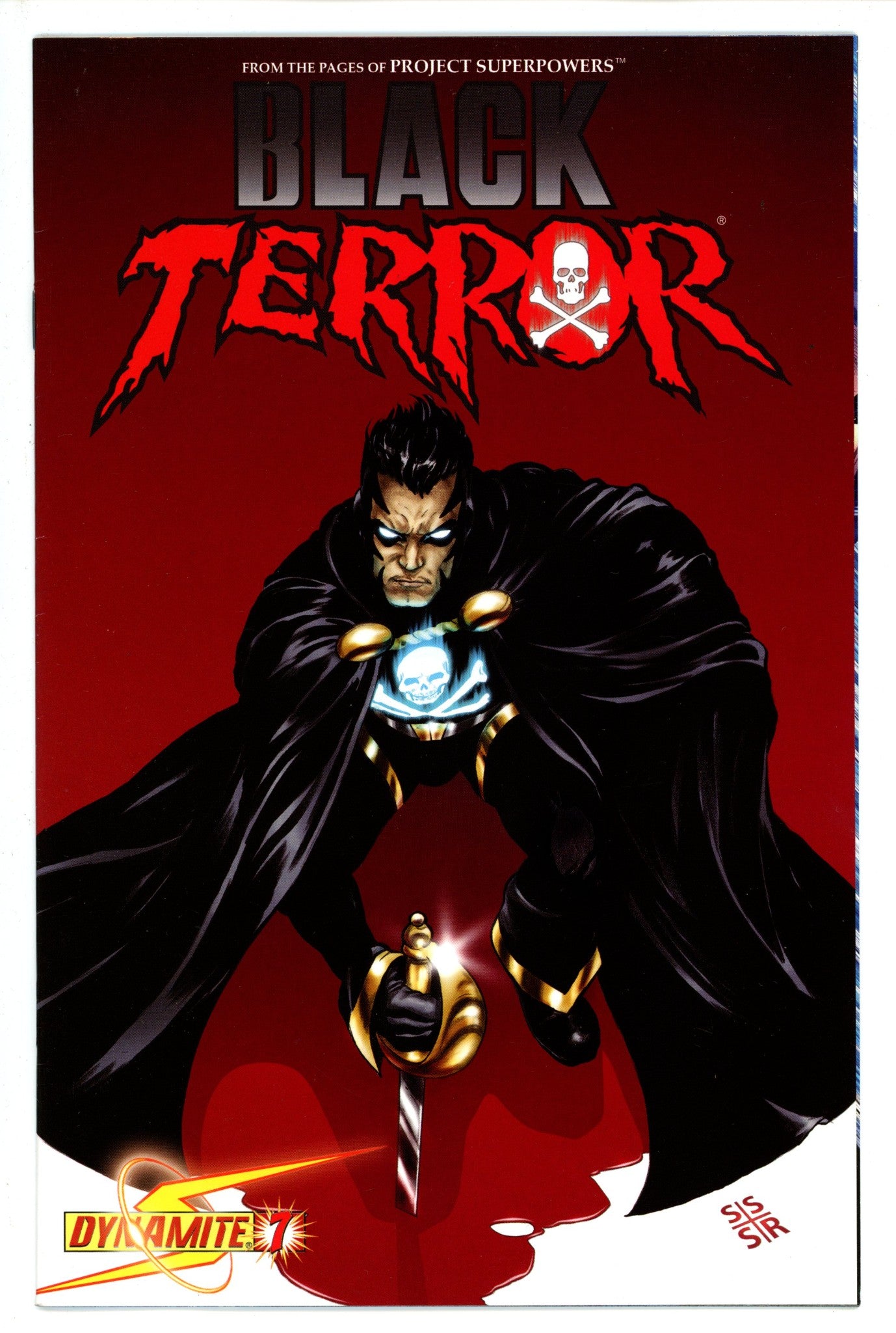 Black Terror 7 Sadowski Variant (2010)