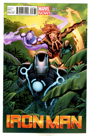 Iron Man Vol 5 3 Land Variant NM-