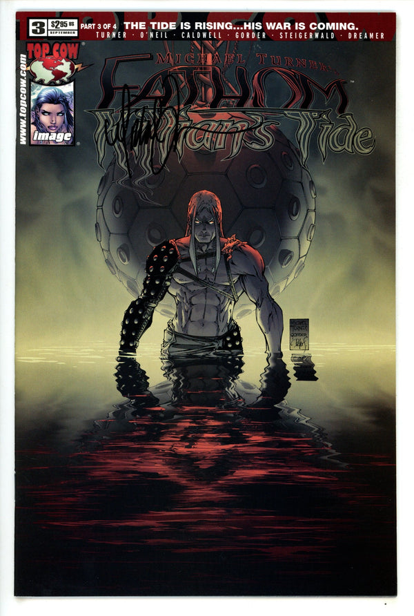 Fathom: Killian's Tide 3 Variant Signed Turner NM-