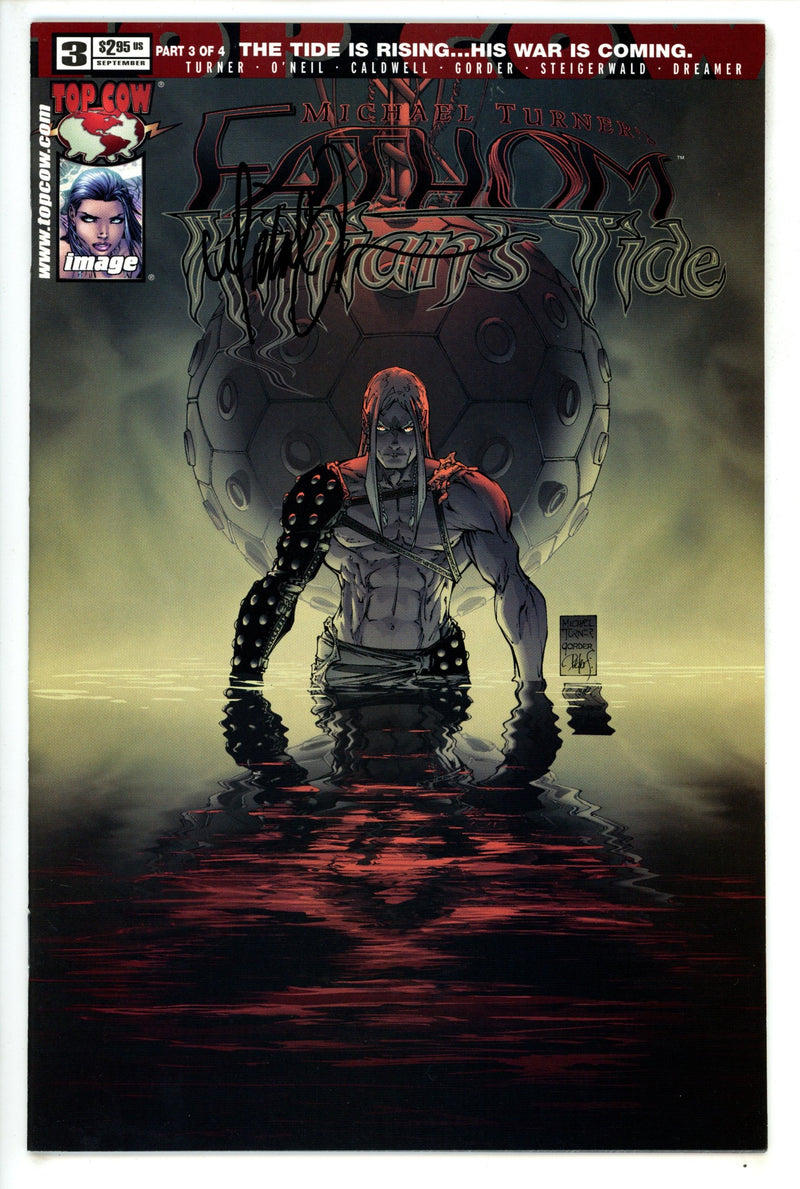 Fathom: Killian's Tide 3 Variant Signed Turner NM-