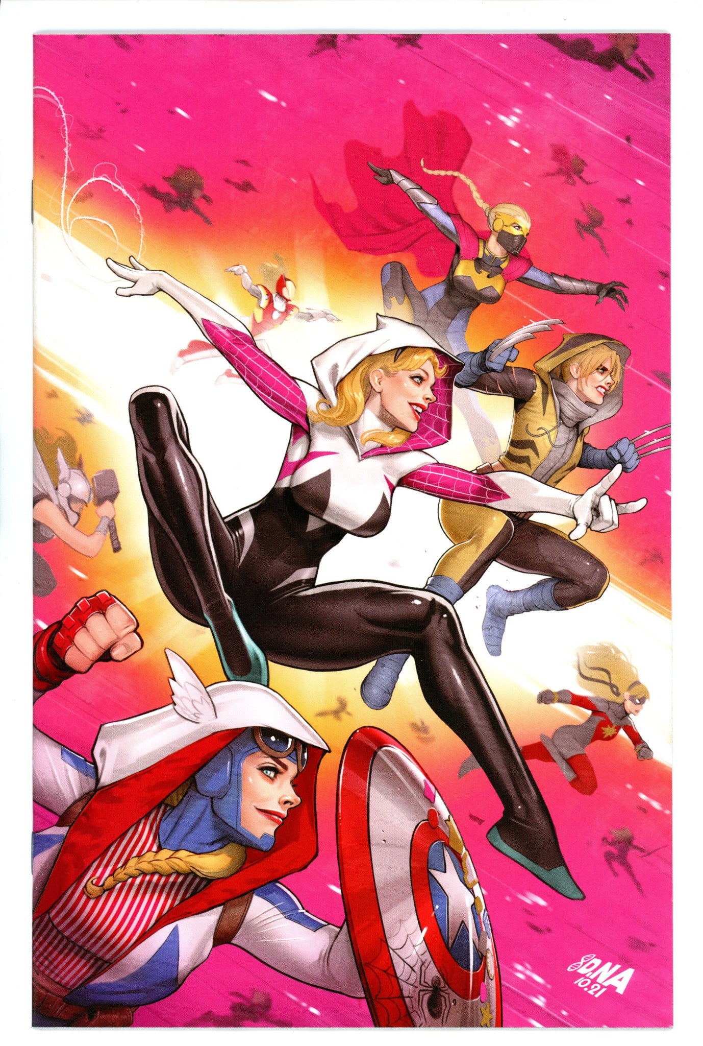Spider-Gwen Gwenverse 1 Nakayama Virgin Variant