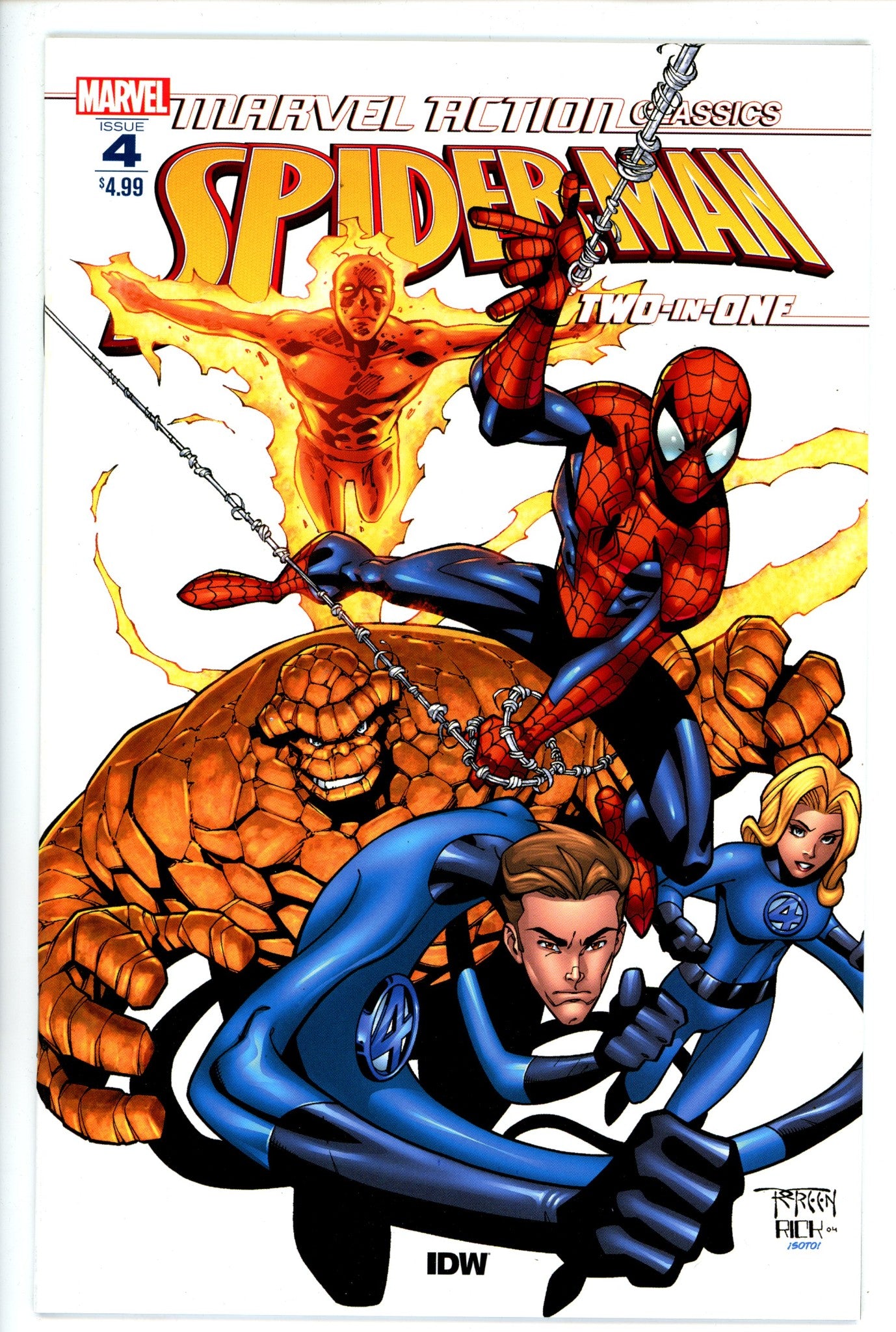 Marvel Action Classics Spider-Man Two In One 4 (2021)