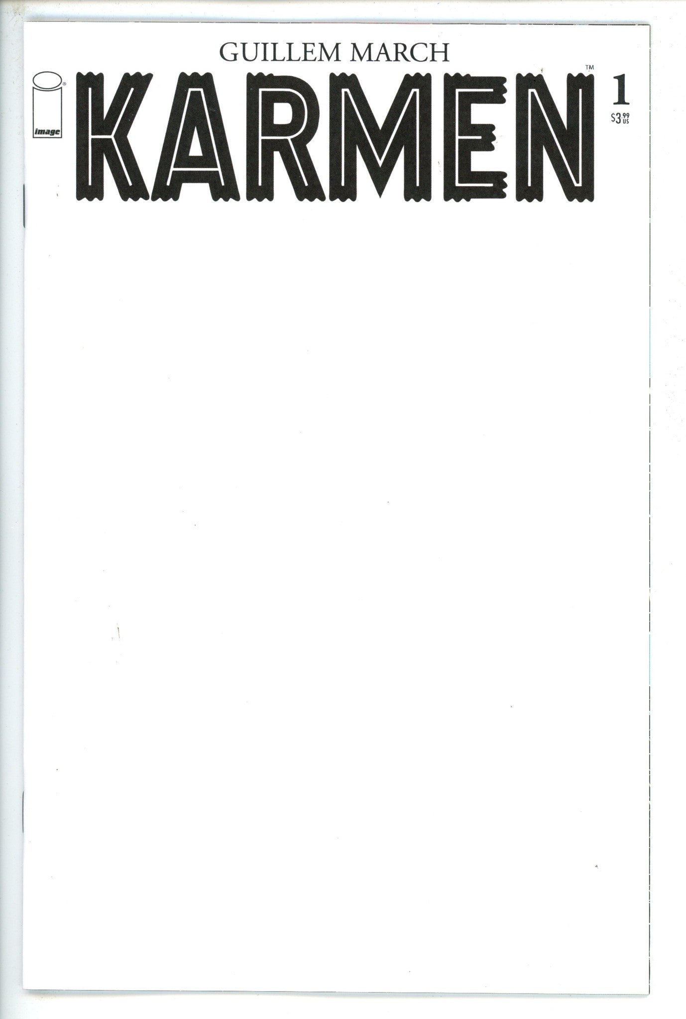 Karmen 1 Blank Variant-Image-CaptCan Comics Inc