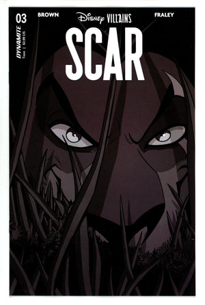 Disney Villains Scar 3 Moss B&W Incentive Variant (2023)