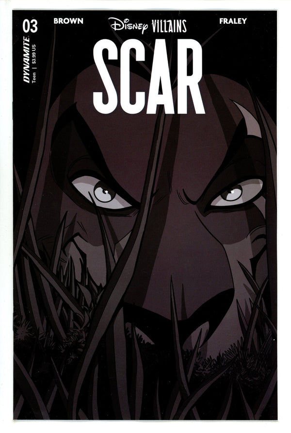Disney Villains Scar 3 Moss B&W Incentive Variant (2023)