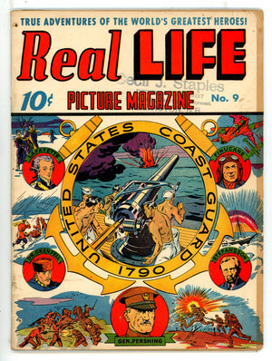 Real Life Picture Magazine 9 Apparent FN- Removed From Bound Volume (1943)