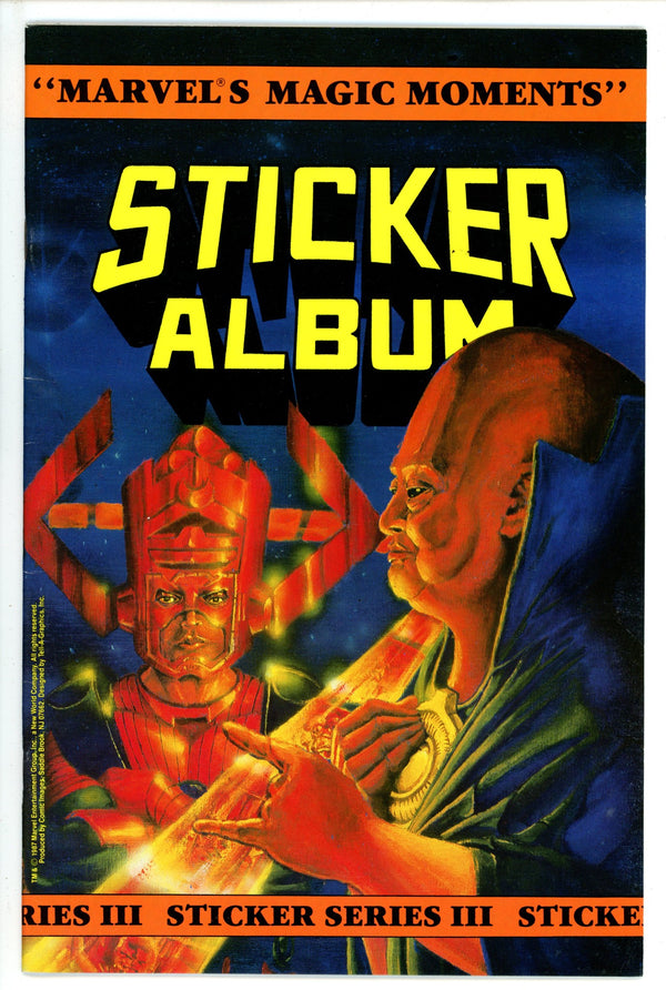 Marvel's Magic Moments Sticker Album 3 Some Stickers VF (1987)