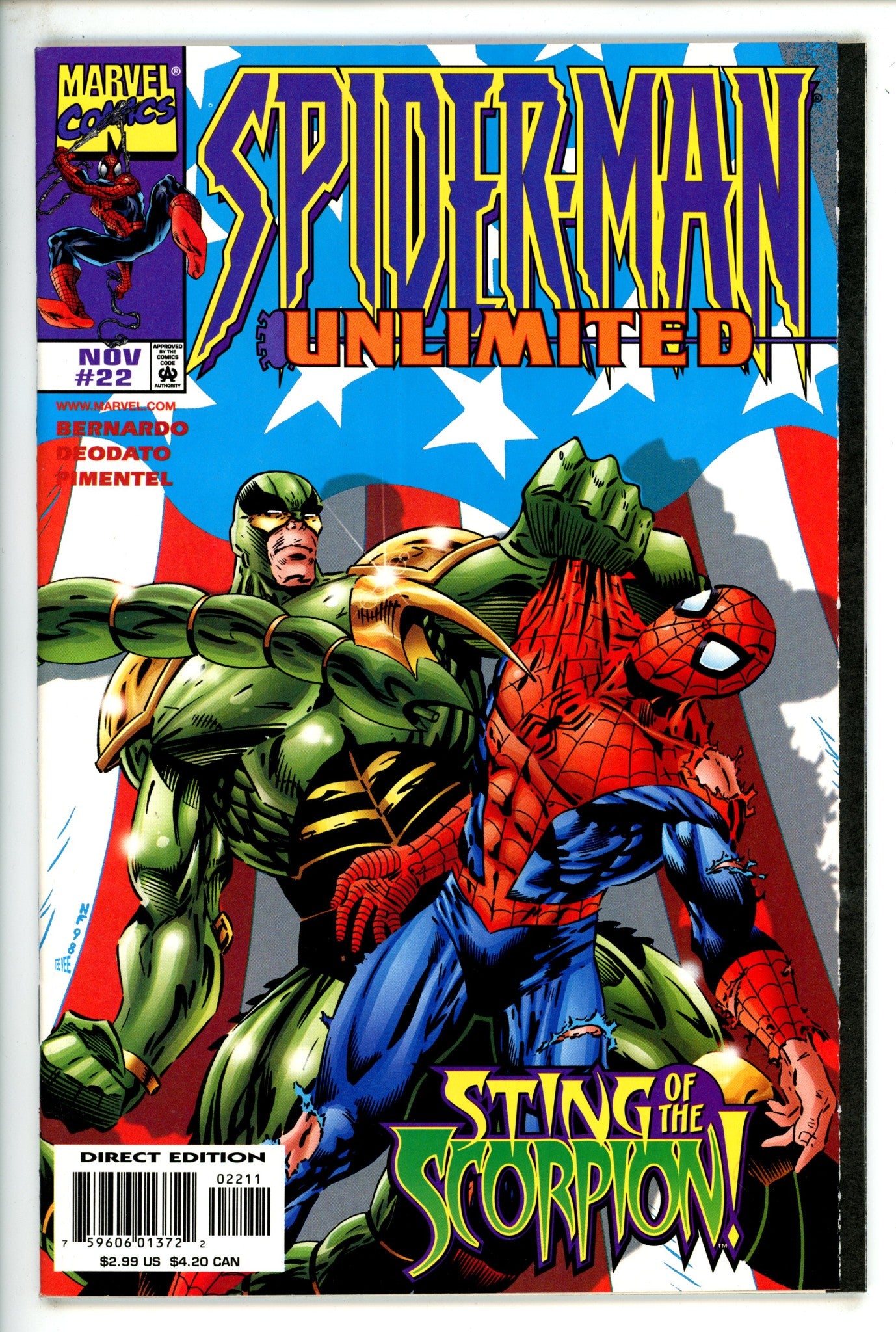 Spider-Man Unlimited Vol 1 22 NM (1998)