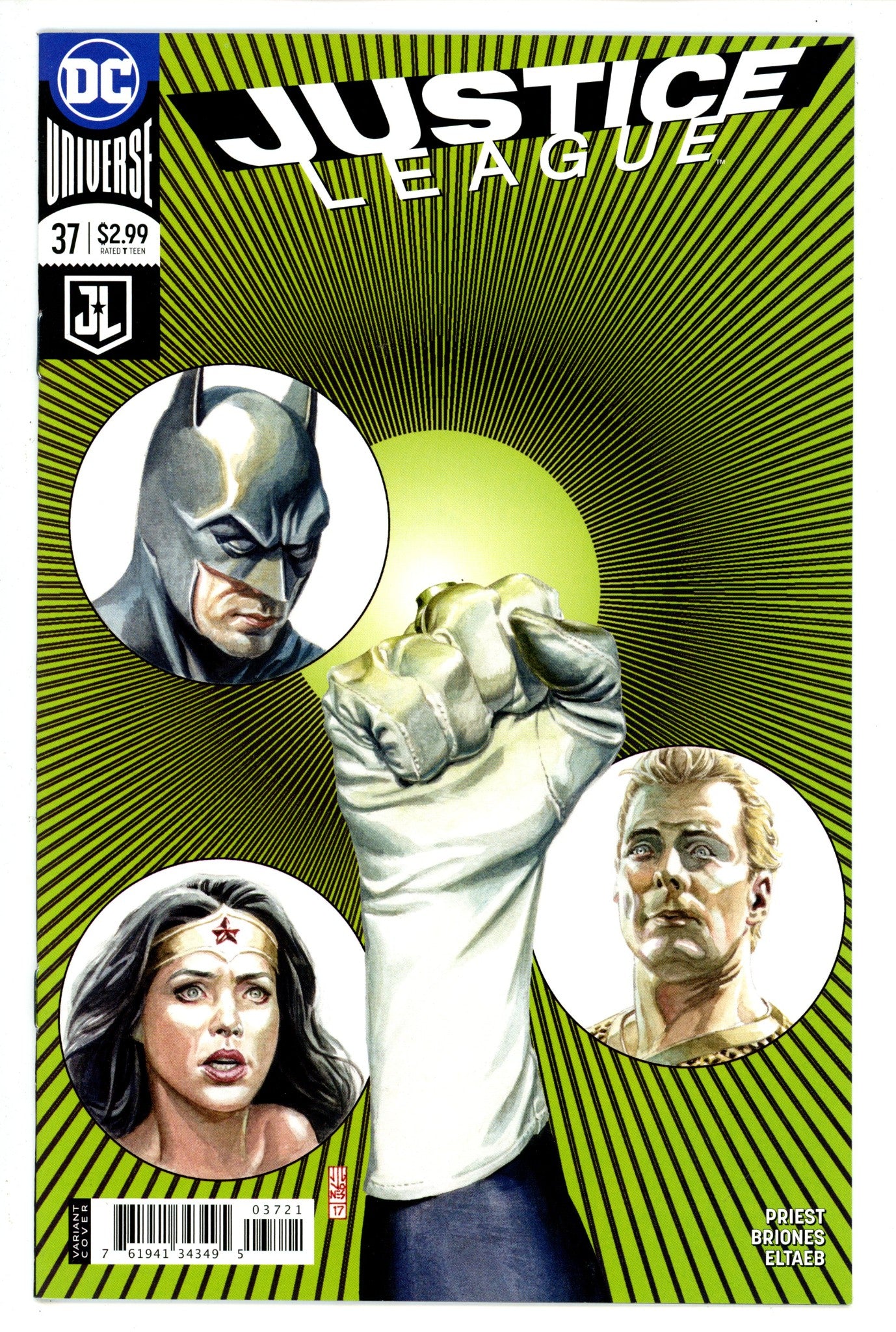 Justice League Vol 2 37 Jones Variant