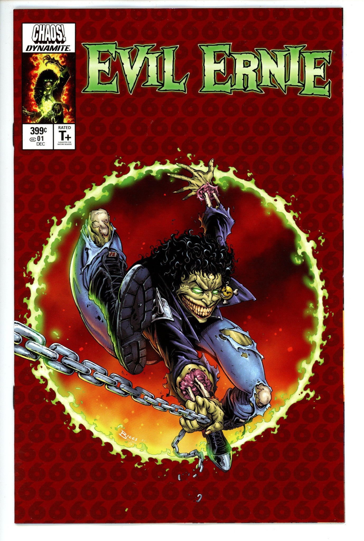 Evil Ernie Vol 3 1 Biggs Variant (2021)