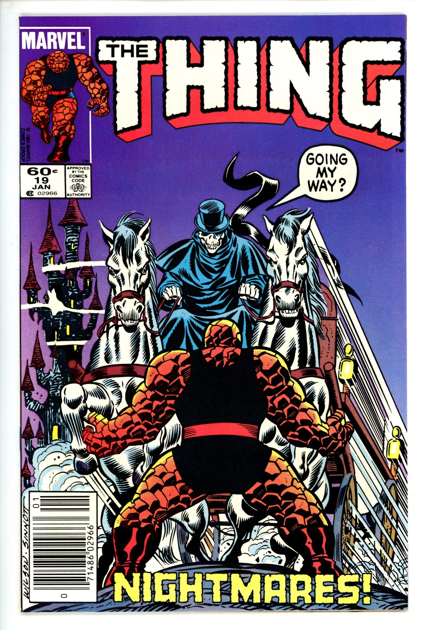 The Thing Vol 1 19 Newsstand