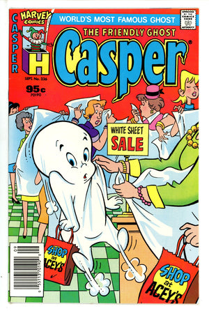 Casper The Friendly Ghost 236 Canadian Price Variant VF (1987)