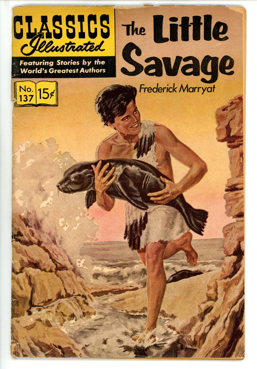 Classics Illustrated: The Little Savage 137 Hrn 167 FR (1964)