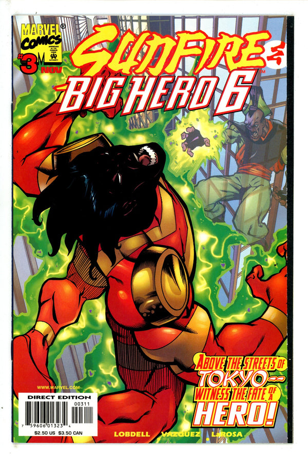 Sunfire & Big Hero Six 3 NM- (1998)