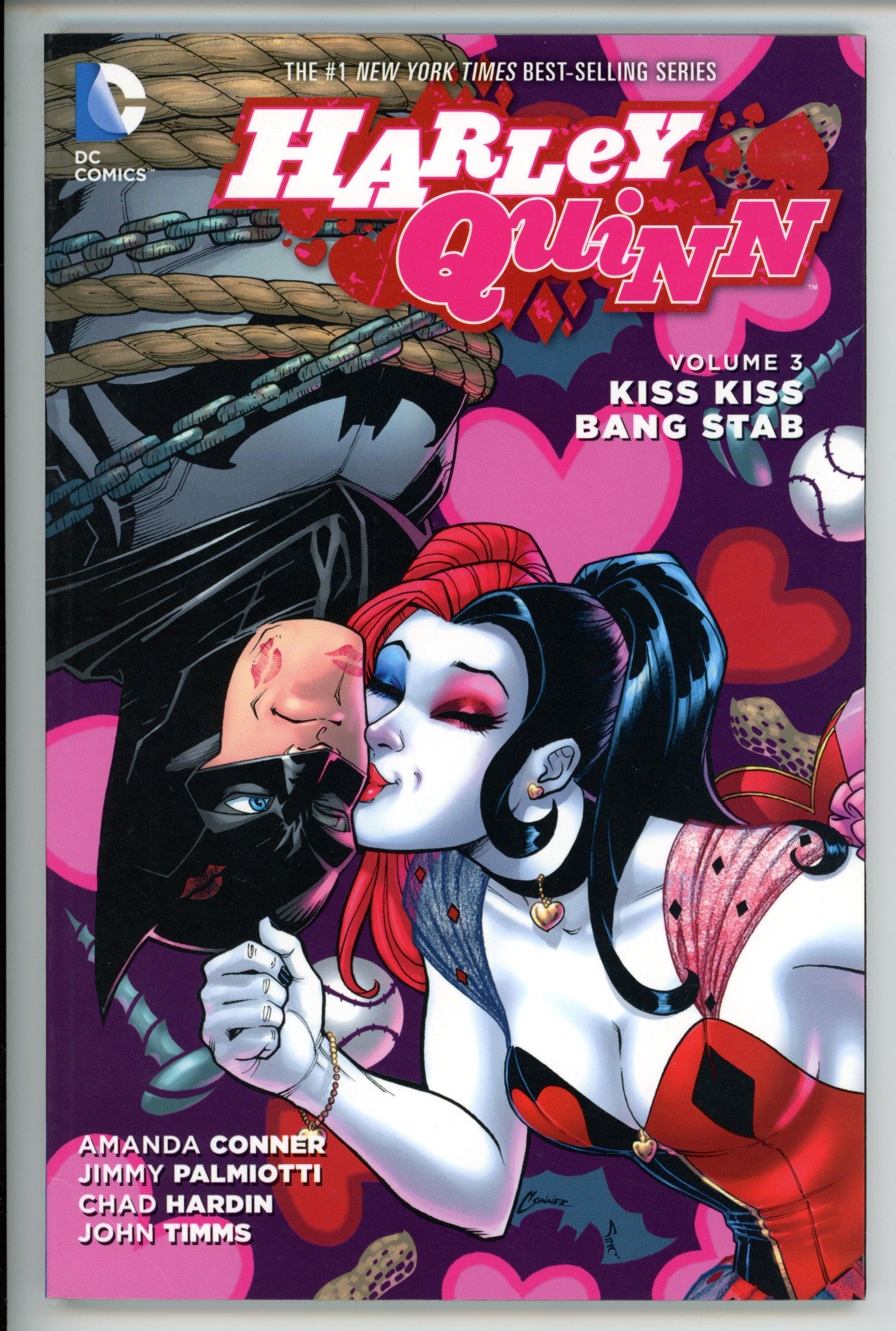Harley Quinn New 52 Kiss Kiss Bang Stab Vol 3 TPB