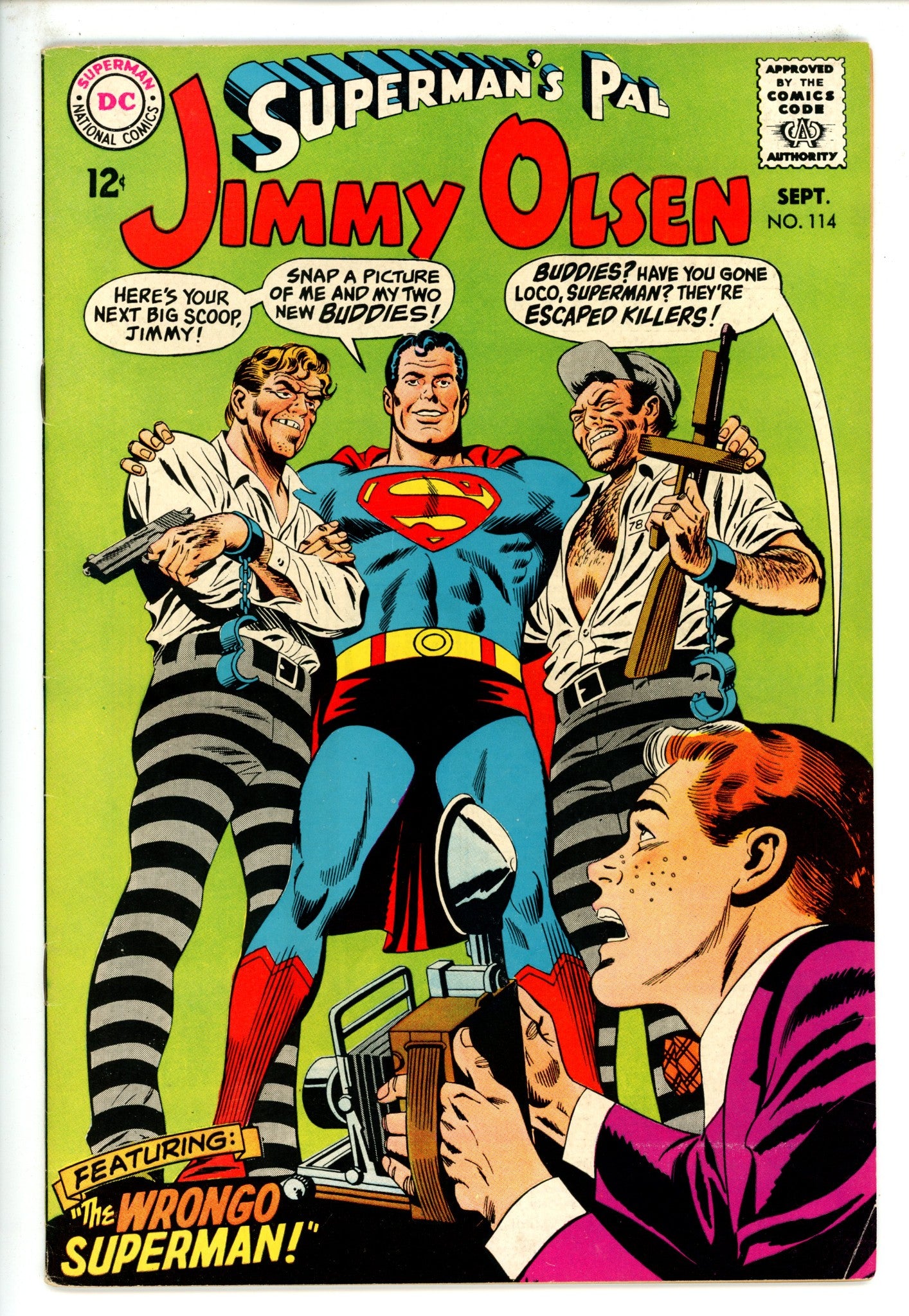 Superman's Pal, Jimmy Olsen 114 FN- (1968)