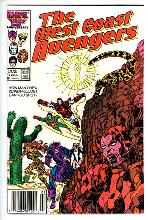 West Coast Avengers Vol 2 17 Newsstand