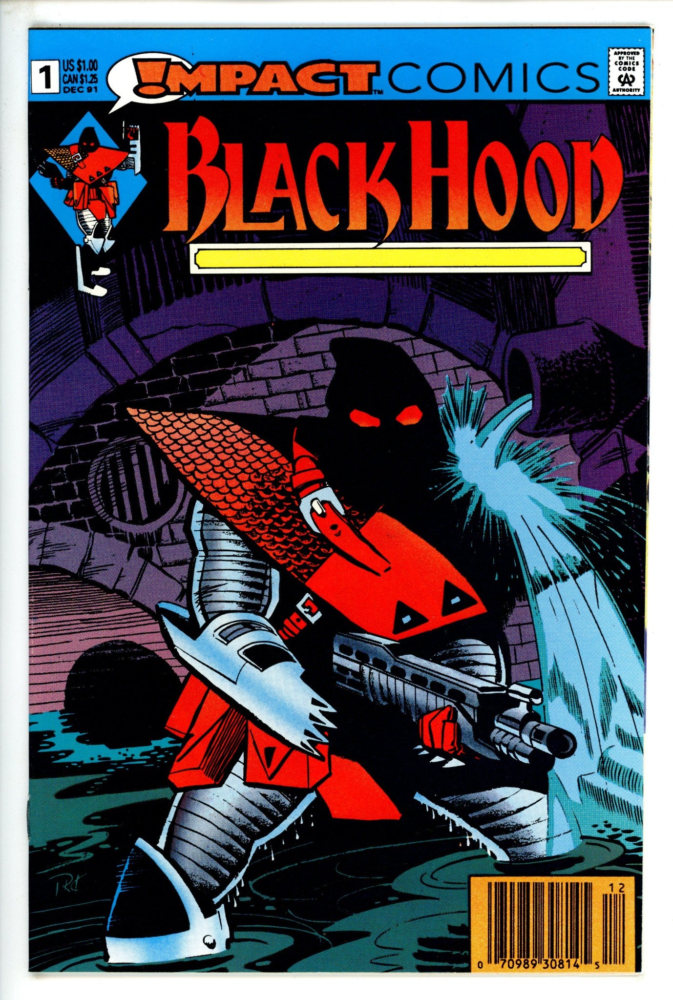 Black Hood 1 Newsstand (1991)