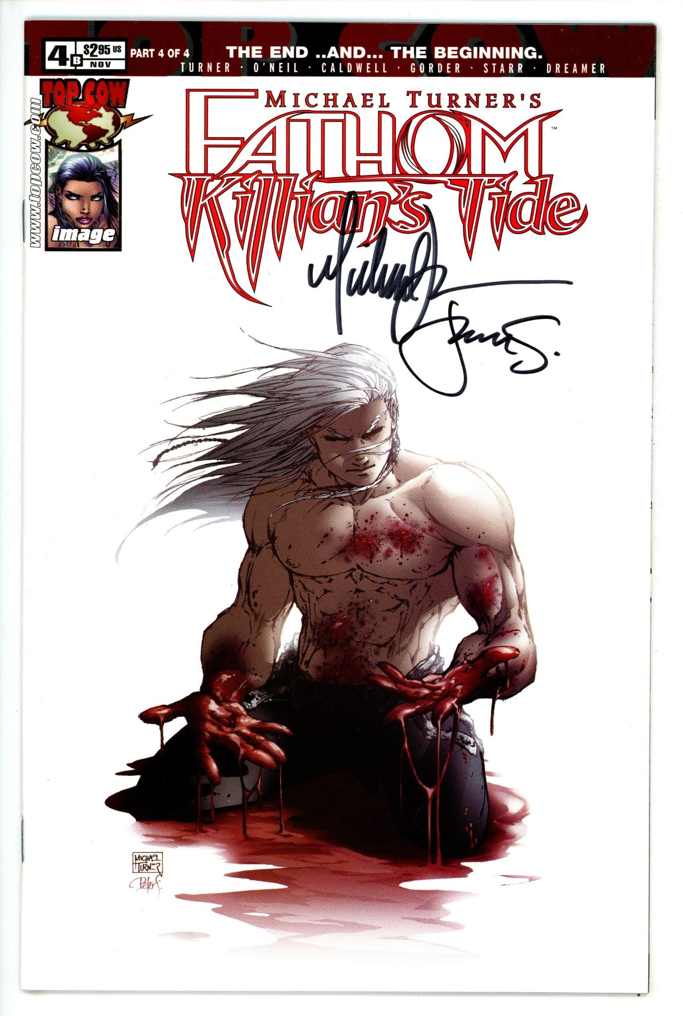 Fathom: Killian's Tide 4 Variant Signed Turner and Steigerwald VF