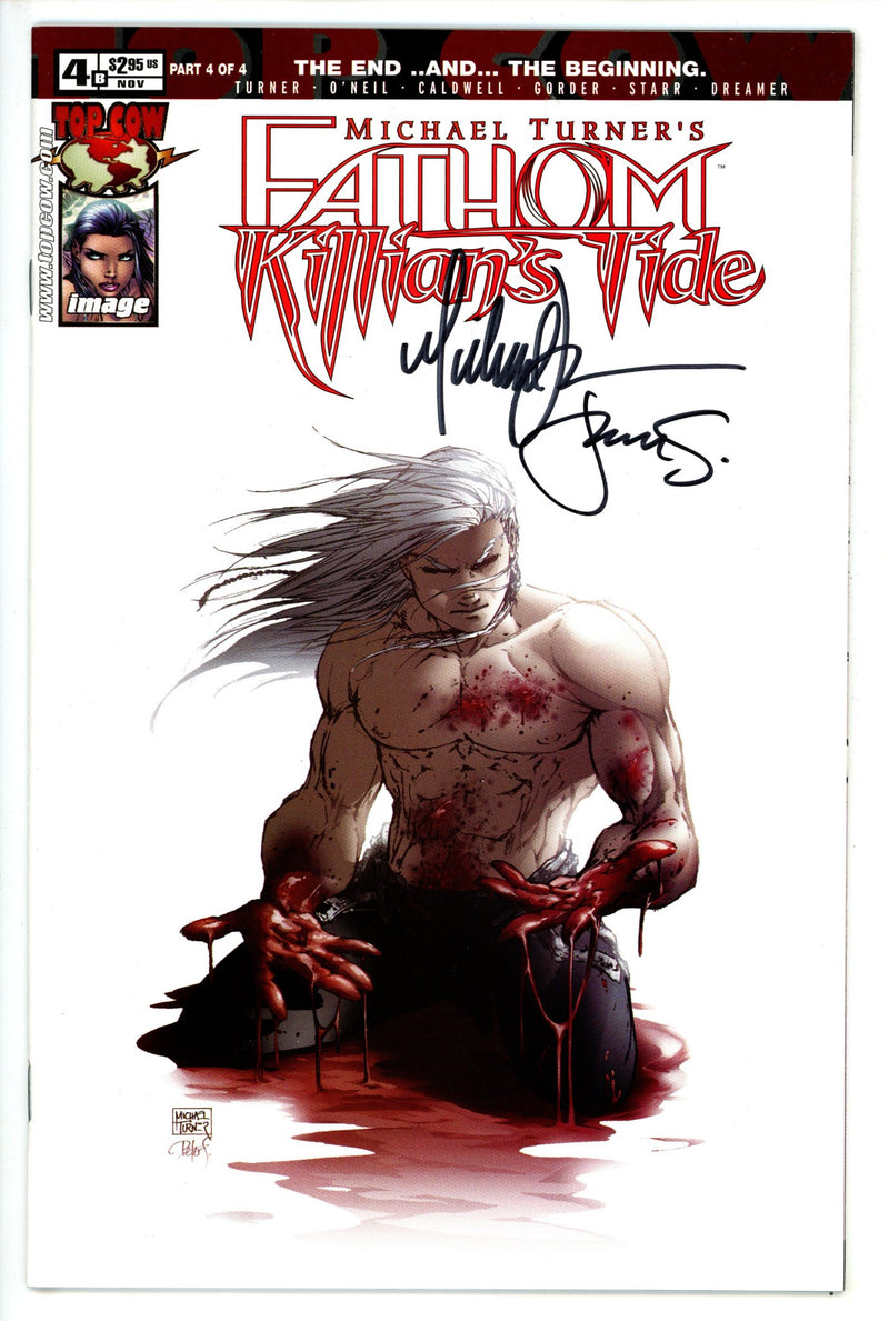 Fathom: Killian's Tide 4 Variant Signed Turner and Steigerwald VF