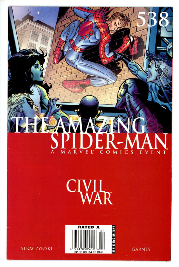 The Amazing Spider-Man Vol 2 538 Newsstand VF-