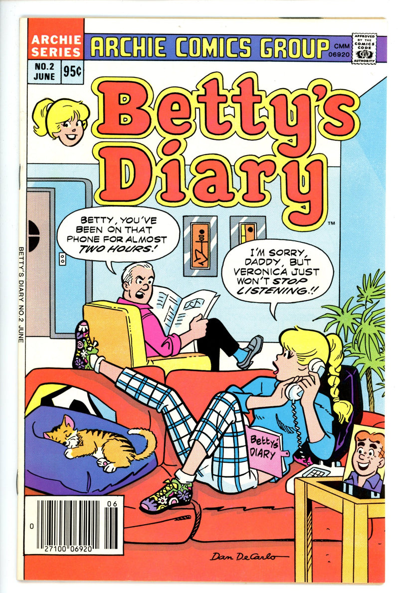 Betty's Diary 2 Canadian VF-