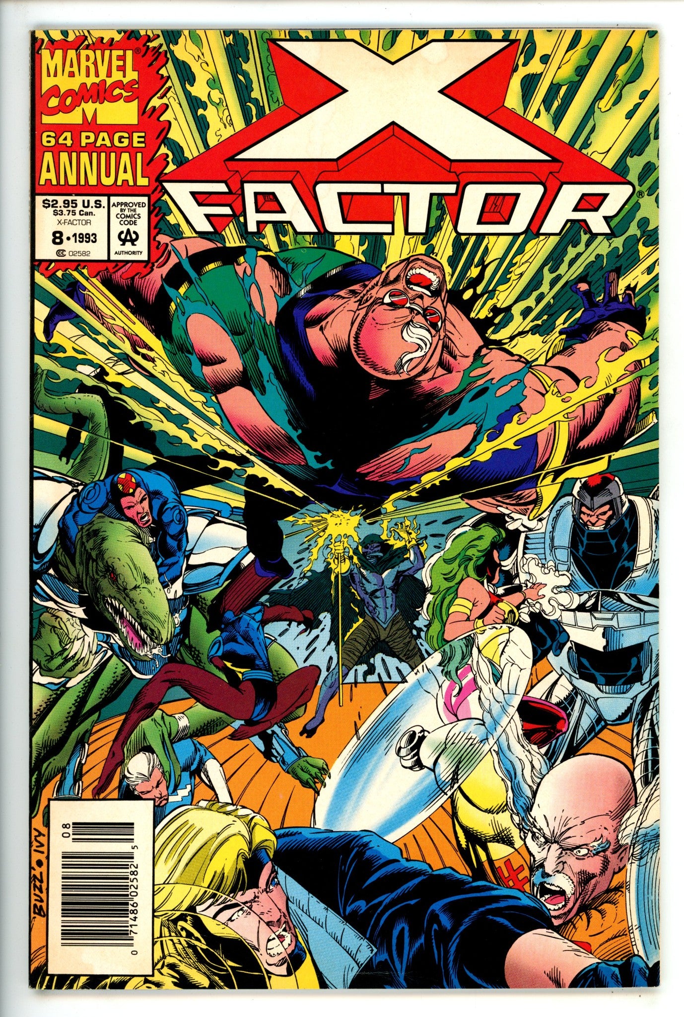 X-Factor Annual Vol 1 8 Newsstand