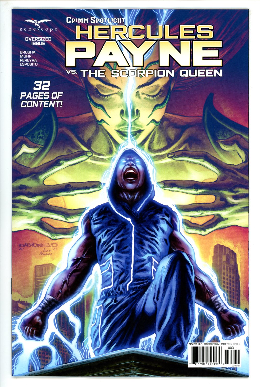 Grimm Hercules Payne vs Scorpion Queen 1 (2021)