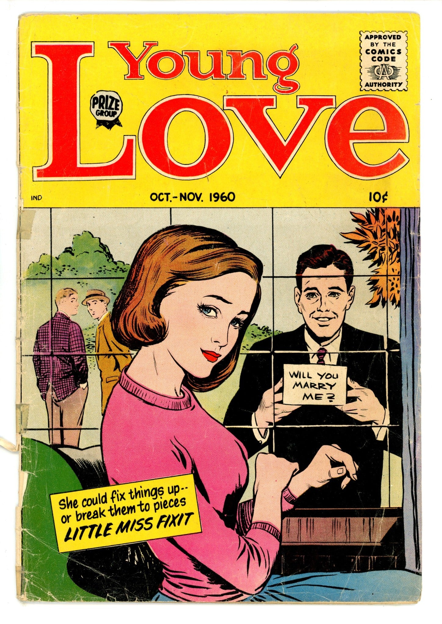 Young Love Vol 4 3 (22) Cover Detached (1960)