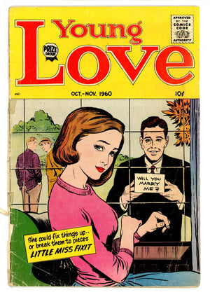 Young Love Vol 4 3 (22) Cover Detached (1960)