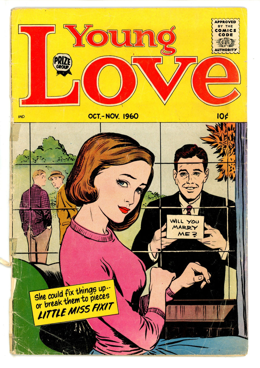Young Love Vol 4 3 (22) Cover Detached (1960)
