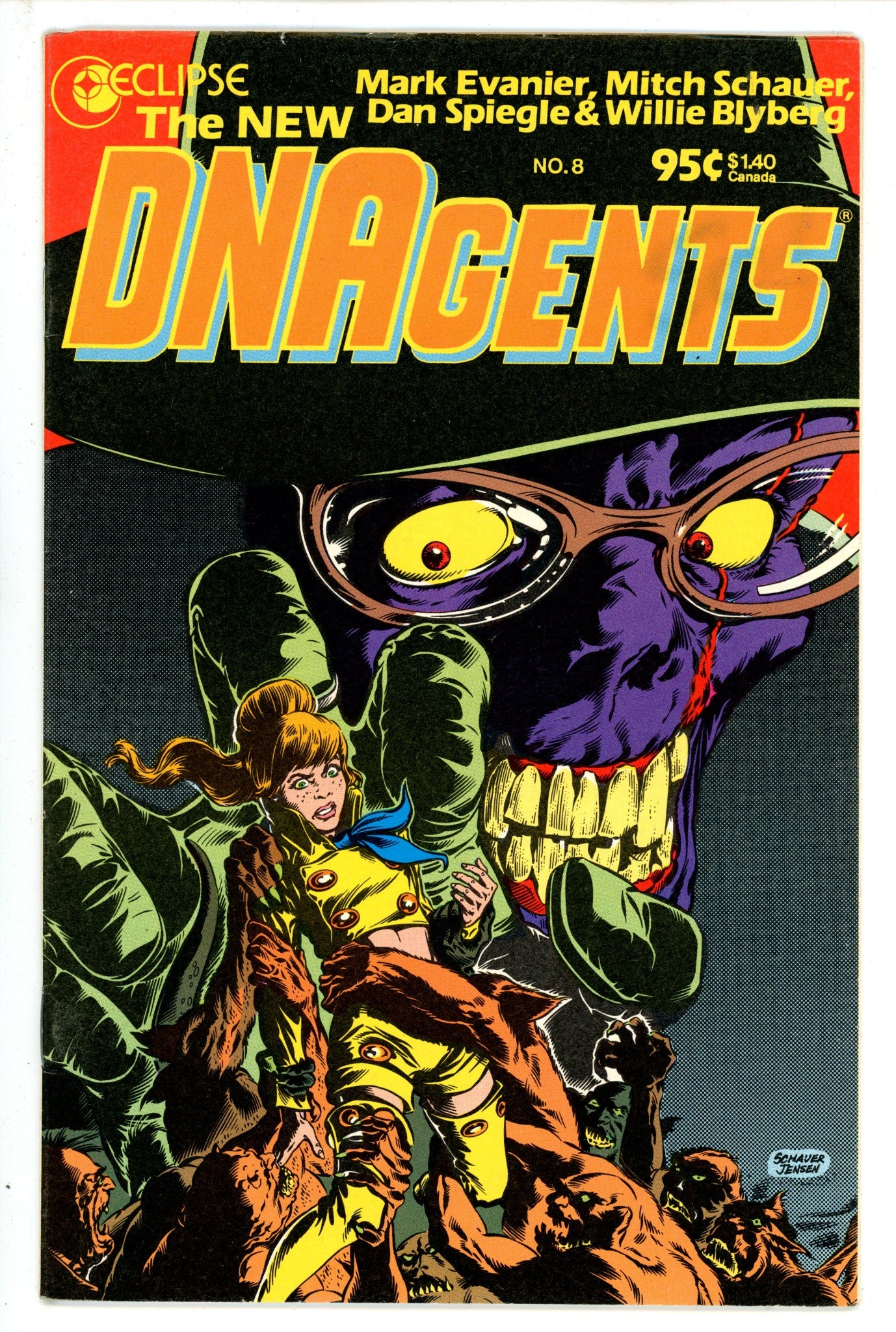 New DNAgents 8 (1986)