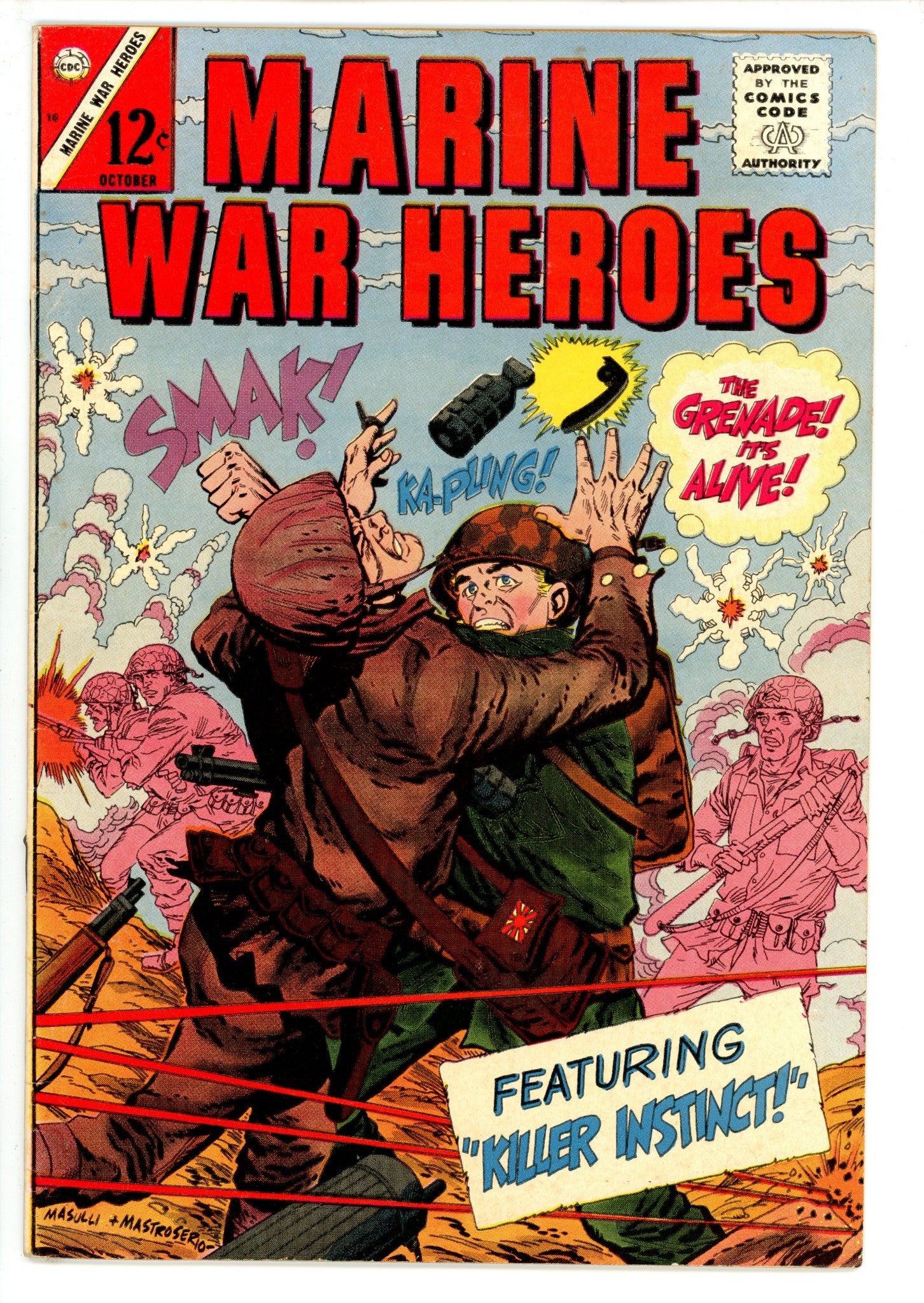 Marine War Heroes 10 FN+ (1965)