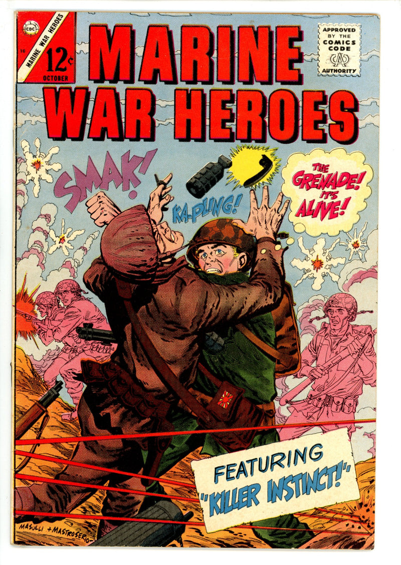 Marine War Heroes 10 FN+ (1965)