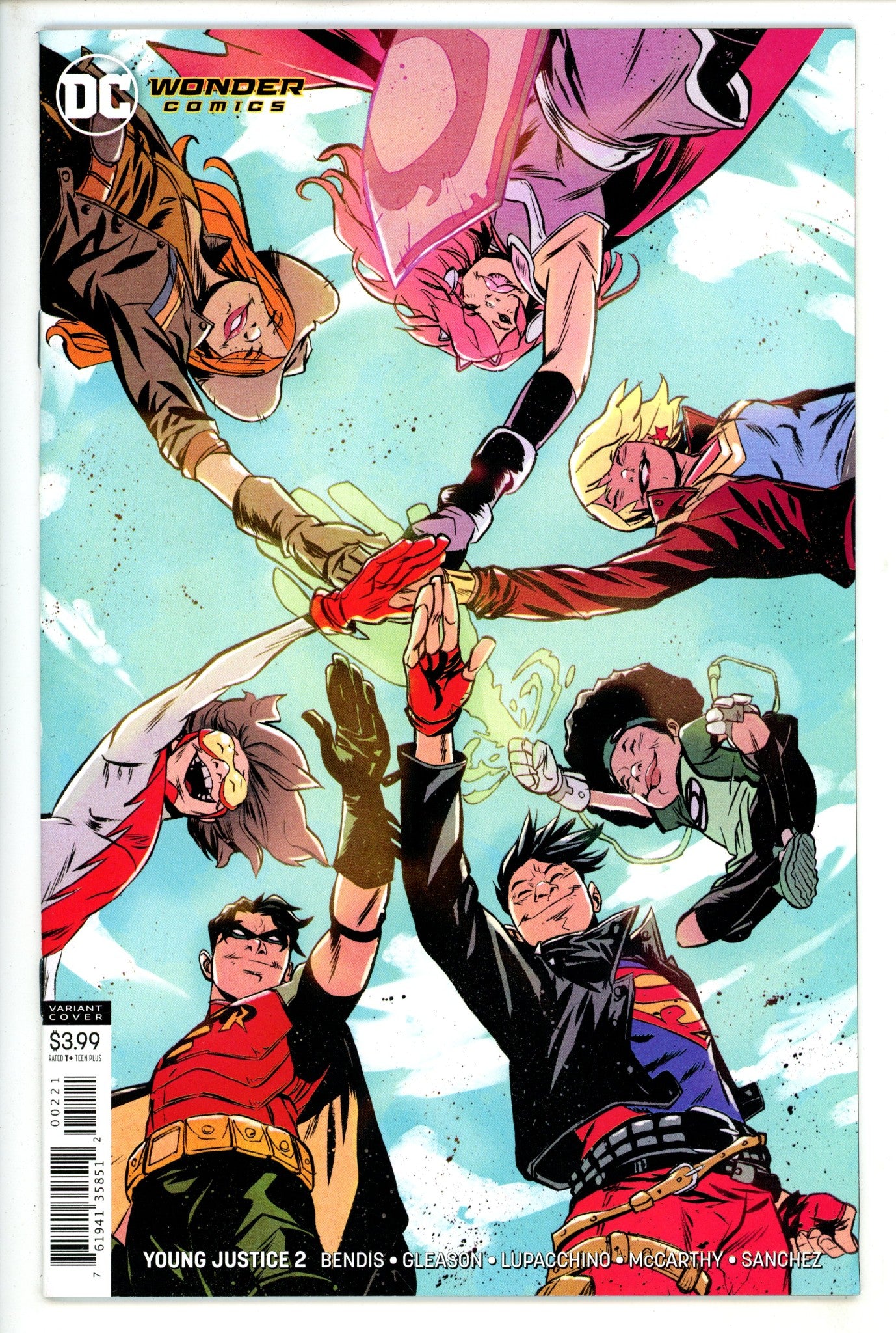 Young Justice Vol 3 2 Greene Variant