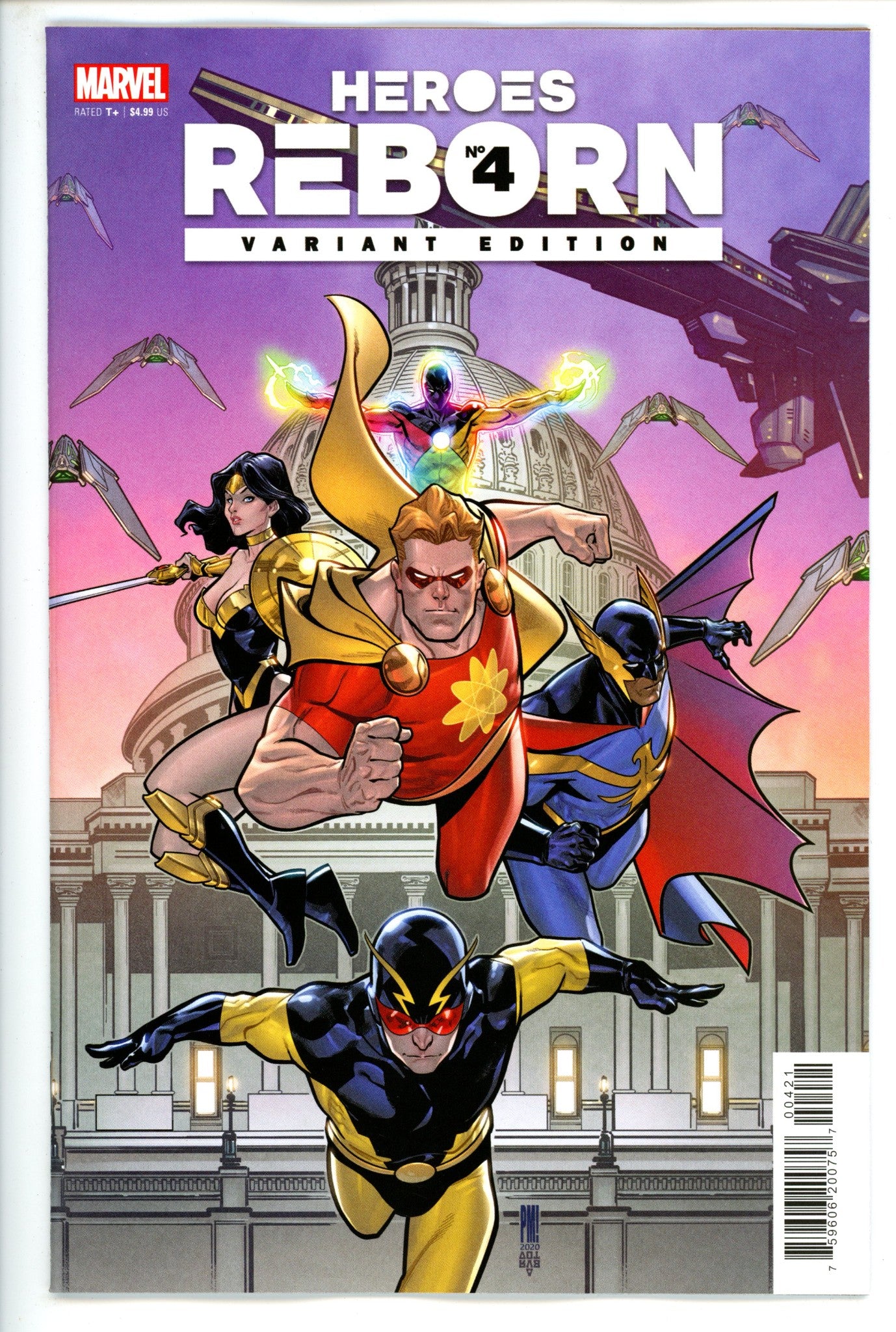 Heroes Reborn 4 Medina Variant (2021)